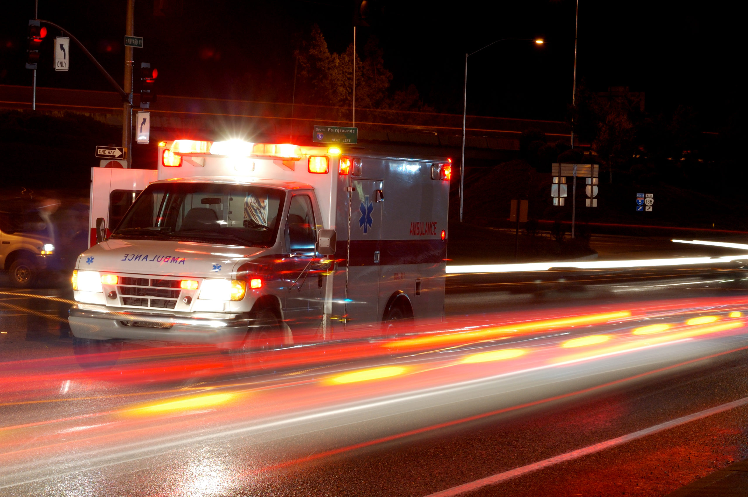 ambulance-on-road